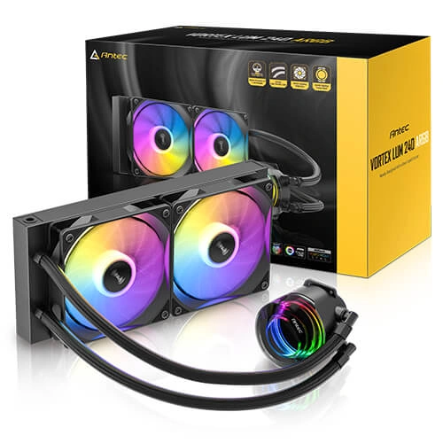 Antec Vortex LUM 240 ARGB CPU Liquid Cooler